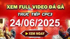 Xem Lại Video Đá Gà CPC3 Ngày 24-06-2025 cùng GACAM67